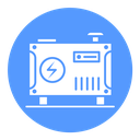 Electric generator Color Filled icon