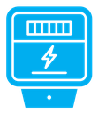 Electric meter icon