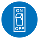 Electric switch icon