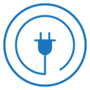 Electrical plug icon