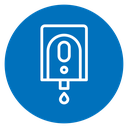 Electrical soap box icon