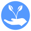 Environment Seedling Hand icon