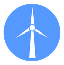 Eolic energy icon