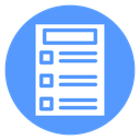 Exam Color Filled icon