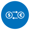 Exchange rate icon