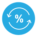 Exchange rate icon