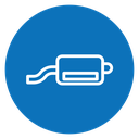 Exhaust pipe icon