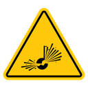 Explosion Warning Sign icon