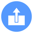Export Arrow Color Filled icon