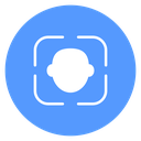Face ID Color Filled icon