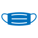 Face mask icon