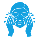 Face washing icon