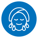 Face washing icon