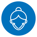Facelifting procedure icon