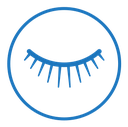 False eyelashes icon
