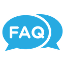 FAQ Speech Bubbles icon