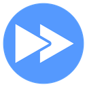 Fast Forward Joined Arrows icon