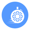 Fast processing icon