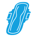 Feminine hygiene pad icon