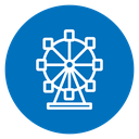 Ferris wheel 2 icon