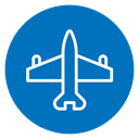 Fighter jet icon