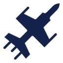 Fighter jet icon