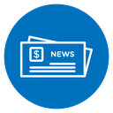 Financial news icon