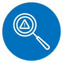 Finding problem icon
