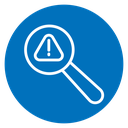Finding problem icon