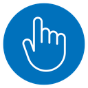 Finger Color Filled icon