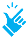 Finger snapping icon