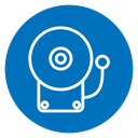 Fire alarm icon