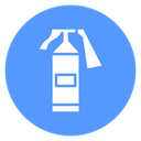 Fire Extinguisher Color Filled icon