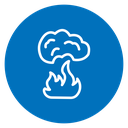 Fire smoke 2 icon
