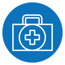First aid box icon