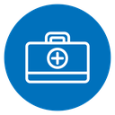 First aid box icon
