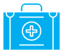 First aid box icon