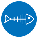 Fish bones icon
