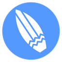 Fishtail Surfboard icon