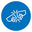 Fist bump icon