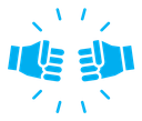 Fist bump icon