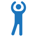 Fitness Exercise Arm Stretch icon