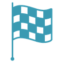 Flag checkered 4 icon
