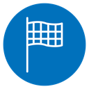 Flag checkered icon