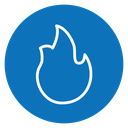 Flame icon