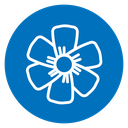 Flax flower icon