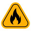 Flood disaster sign icon