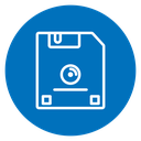 Floppy disk 2 icon