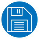 Floppy disk 2 icon