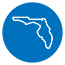 Florida map icon